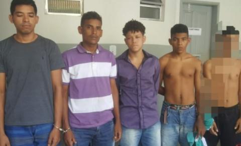 Quatro homens são presos e um adolescente apreendido em São José de Ribamar